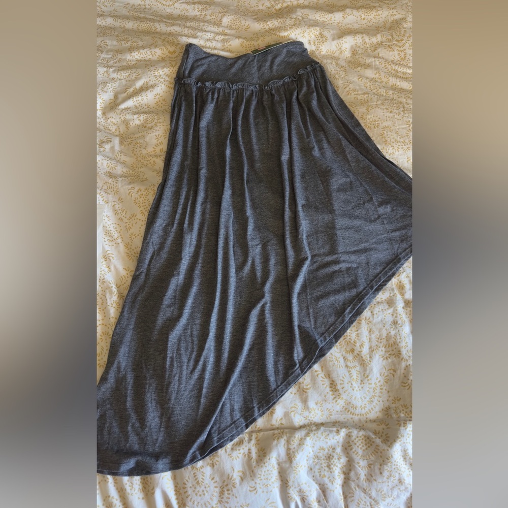 HALARA Charcoal High-Low Women's Skirt
